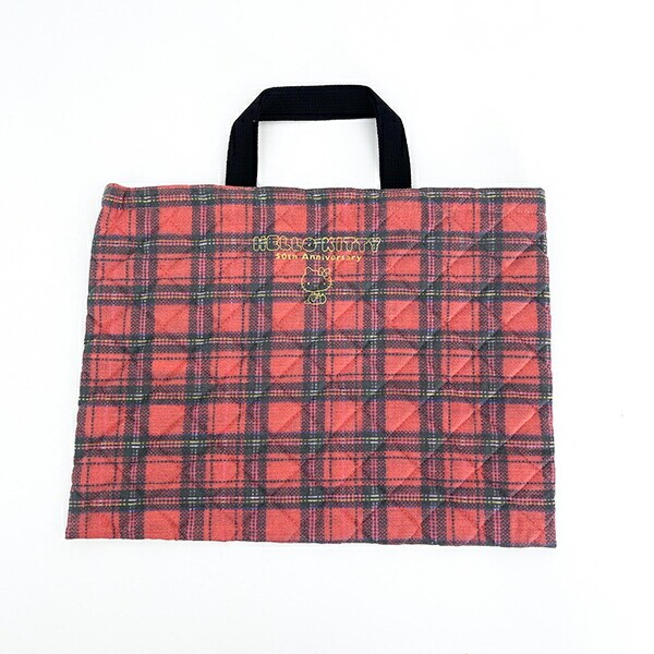 サンリオ ハローキティ キルティングバッグ (チェック) キッズ