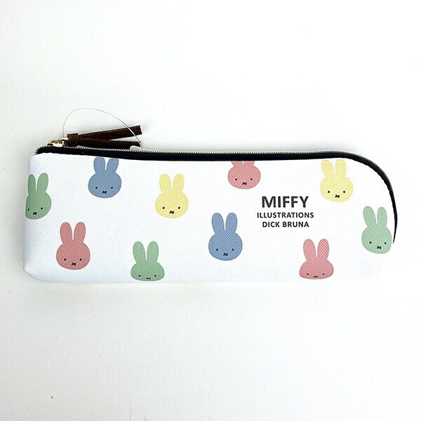 ミッフィー miffy L型 ペンポーチ 白 ペンケース 文具 学校 オフィス スクール | パーフェクト・ワールド・トーキョー(Perfect  World Tokyo) | マルイウェブチャネル