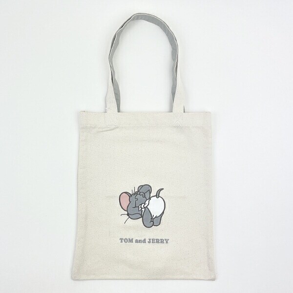 トムとジェリー タフィーおむつカラバリトートバッグ (グレー トムとジェリー タフィーおむつカラバリトートバッグ (グレー