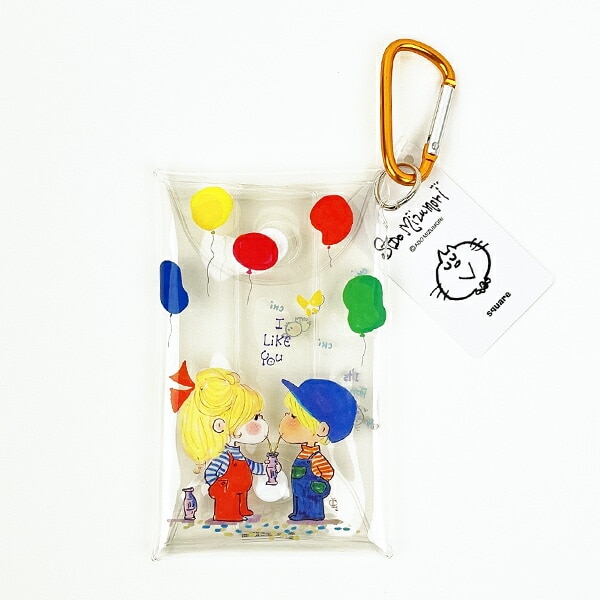 【新品】ボールアンドチェーン　水森亜土 エコバッグ　ライトグレー　M 高島屋限定 新品】ボールアンドチェーン 水森亜土 エコバッグ ライトグレー