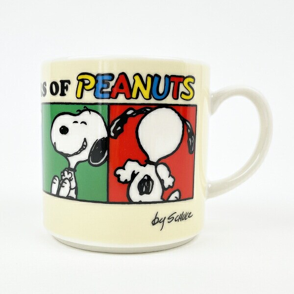スヌーピー PEANUTS 75th マグ (ベージュ) キッチン SNOOPY スヌーピー PEANUTS 75th マグ (ベージュ) キッチン SNOOPY
