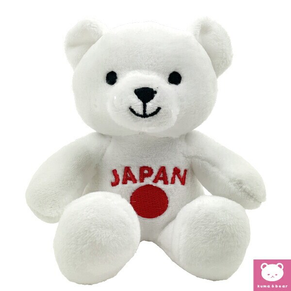 推しベア 応援 白 ぬいぐるみ クマ マスコット インテリア kuma