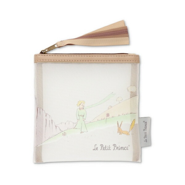星の王子さま メッシュポーチフラット (ベージュ) | パーフェクト