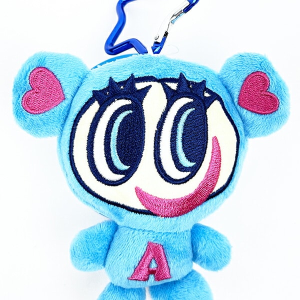 エンジェルブルー ナカムラくん ぬいぐるみ 編みぐるみ 新品 グリーン 緑 レア エンジェルブルー ナカムラくん カラビナ付きぷりぬいマスコット