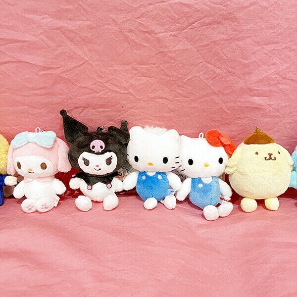 いつまでもサンリオ　キティ　マスコット　キーチェーン 2021 ハローキティ アニマルフレンズ ころころマスコット Sanrio