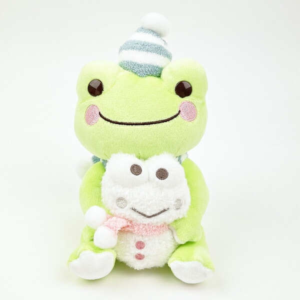 サンリオ けろけろけろっぴ×かえるのピクルス ぬいぐるみS
