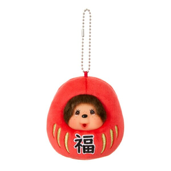 モンチッチ 雪だるま キーホルダー モンチッチ だるまモンチッチ(SS) キーチェーン ぬいぐるみ