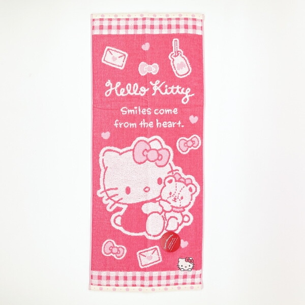 サンリオ ハローキティ フェイスタオル(パフェ) Sanrio | パーフェクト