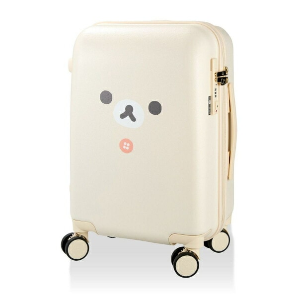 ぷーちゃんさん専用 リラックマキャリーケース リラックマ スーツケース （ベージュ） キャリーケース 30L