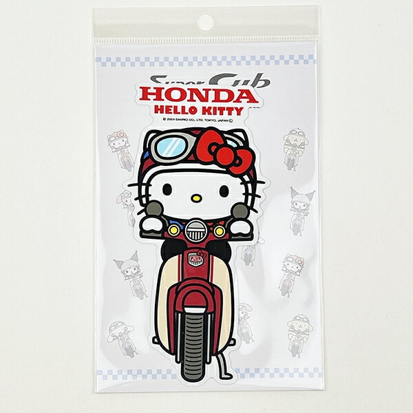 サンリオ ハローキティ×HONDA ビッグサイズステッカー (スーパー