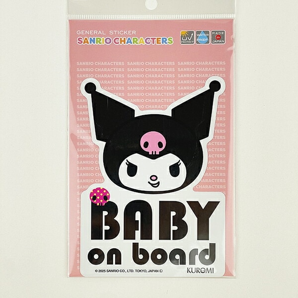 [}C]TI N~ uBABY ON BOARDvԗp XebJ[ J[pi Sanrio/p[tFNgE[hEg[L[iPerfect World Tokyoj