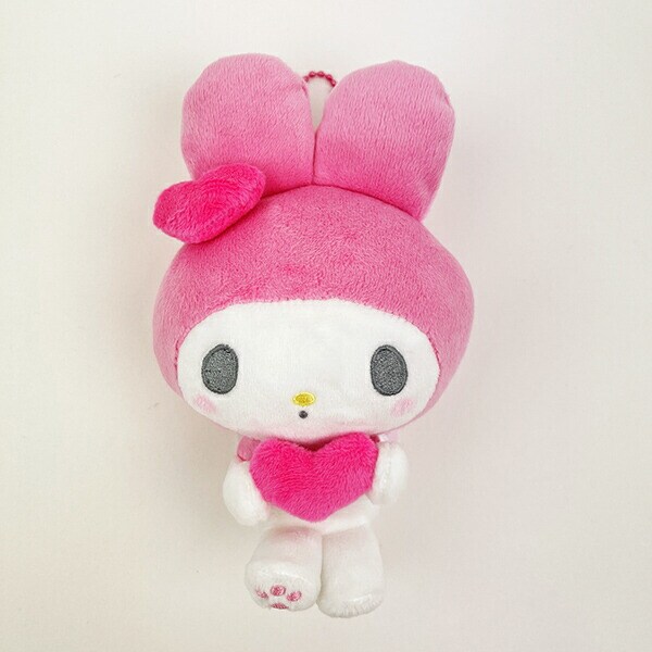 サンリオ マイメロディ ぬいぐるみ S 桜着物 赤 マスコット