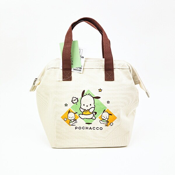 大切な サンリオ ポチャッコ ワイヤー付き保冷バッグ ランチ Sanrio バッグ