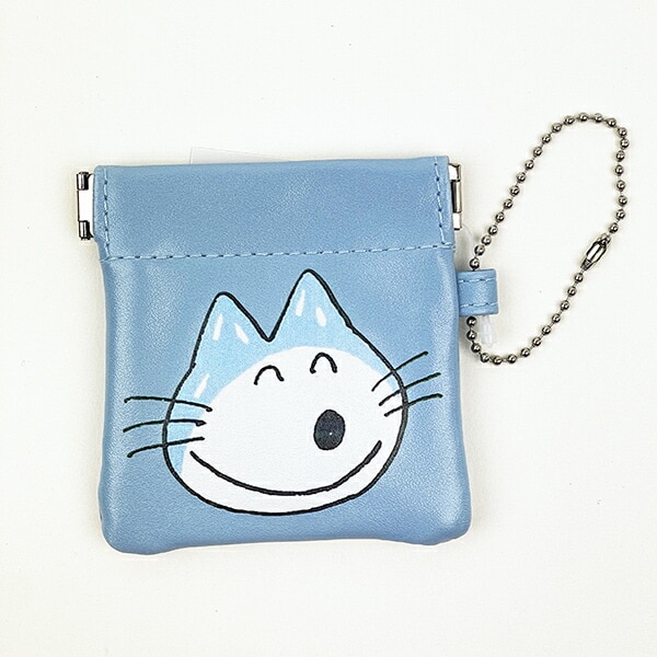 感謝価格SALE 猫柄かくれんぼポーチ12cmファスナー 小銭入れ人気