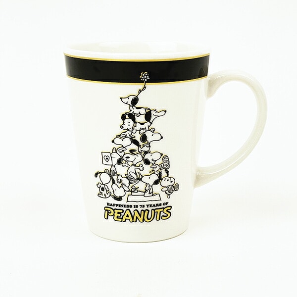 スヌーピー ピラミッド 記念マグカップ コップ PEANUTS 75th SNOOPY