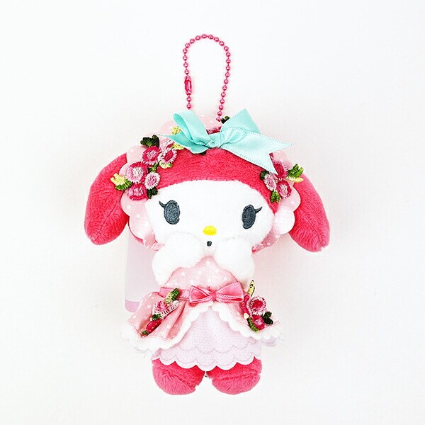 マイメロディ　ぬいぐるみ　マスコット　キーホルダー　フラット　レトロ　2000年 サンリオ マイメロディ クラシック マスコット ぬいぐるみ