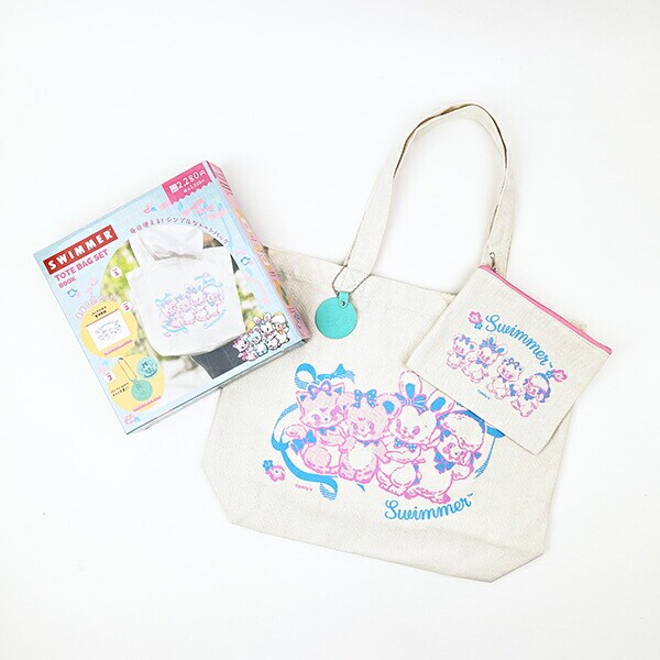 SWIMMER(スイマー) トートバッグセット（シンプルトートバッグ