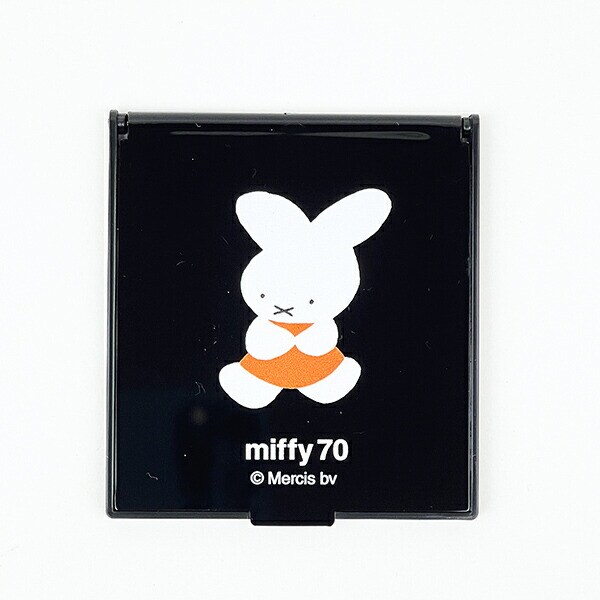 ミッフィー miffy 70th ナインチェ ミラー ブラック 鏡 | パーフェクト