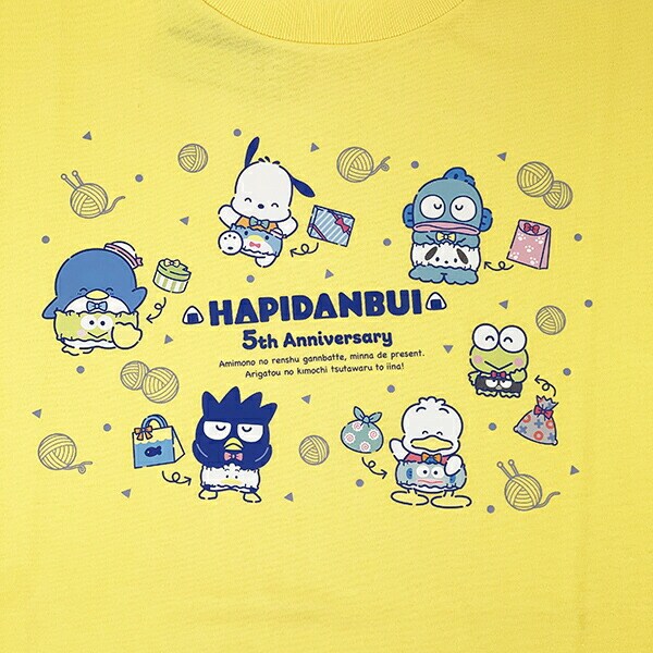 はぴだんぶい 5th はらまき Tシャツ　エトワールエグリオット　トートバッグ はぴだんぶい 5th はらまき Tシャツ エトワールエグリオット