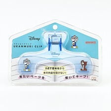 パーフェクト・ワールド・トーキョー(Perfect World Tokyo)のディズニー ウカンムリクリップ  クリアブルー 文具 オフィス 学校 Disney