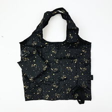 パーフェクト・ワールド・トーキョー(Perfect World Tokyo)のスヌーピー ゴールドスターブラック 折りたたみコンビニバッグ SNOOPY