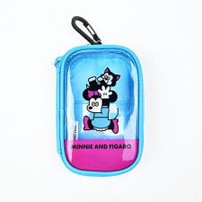パーフェクト・ワールド・トーキョー(Perfect World Tokyo)のディズニー キャリーポーチ ミニーマウス 小物入れ ブルー Disney