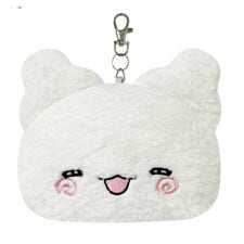 パーフェクト・ワールド・トーキョー(Perfect World Tokyo)のはなまるおばけ ふんわり光るシリーズ フェイスパスケース 喜び ぬいぐるみパスケース サンリオ