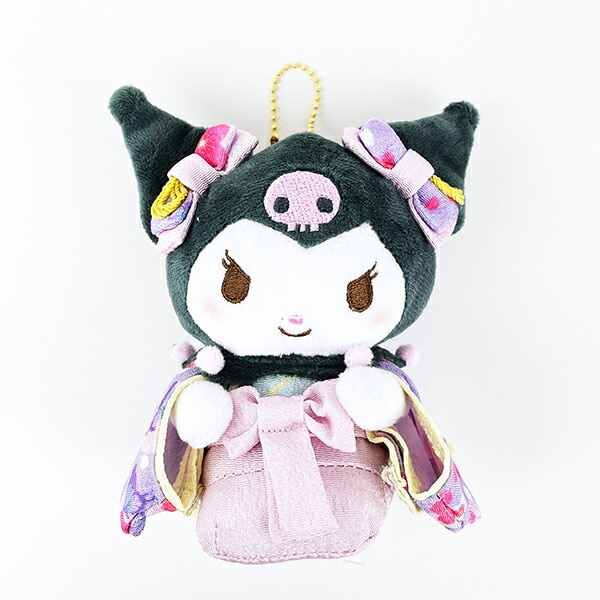 ファイターズ ❤︎ クロミ ❤︎ コラボ ぬいぐるみ ボールチェーン キーホルダー ファイターズ かわいいシリーズ クロミぬいぐるみボールチェーン