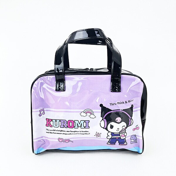 サンリオ ハローキティ ビニールボストンバッグ カオハナ プール