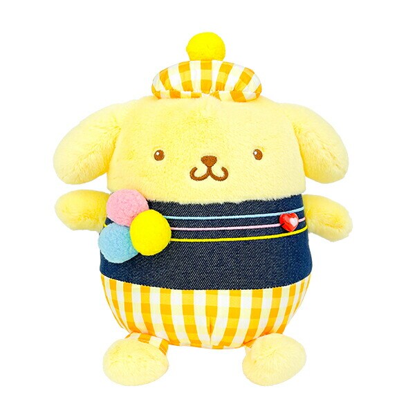 サンリオ ポムポムプリン ナガノ×サンリオ ぬいぐるみ M
