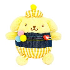 パーフェクト・ワールド・トーキョー(Perfect World Tokyo)のサンリオ ポムポムプリン ギンガムデニム マスコット ぬいぐるみ Sanrio