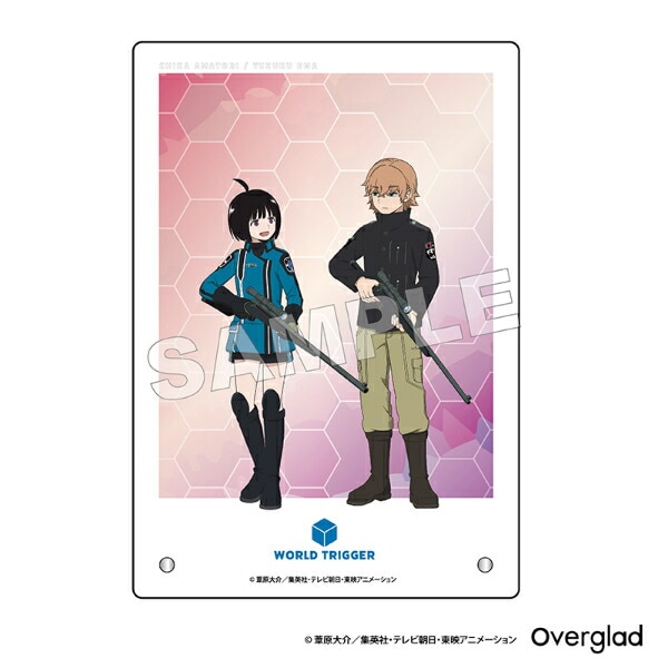 ワールドトリガー アクリルブロックHEROES 雨取千佳 グッズ: ワールドトリガー アクリルブロック 3.雨取千佳
