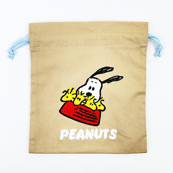 PEANUTS - ウッドストック　スヌーピー　巾着6個 PEANUTS - ウッドストック スヌーピー 巾着6個の通販 by
