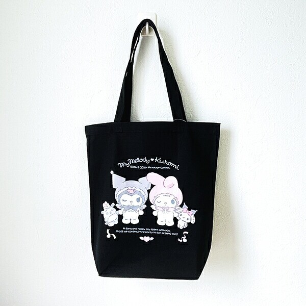 サンリオ マイメロディ50th ＆クロミ20th エンジェルトートバッグ