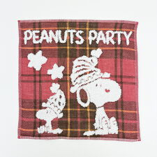 パーフェクト・ワールド・トーキョー(Perfect World Tokyo)のスヌーピー 今治 ミニタオル レッド 西川  SNOOPY