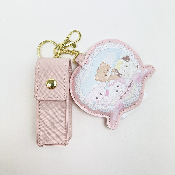 ラシット　リップポーチ付きレザーチャーム russet チャーム リップポーチ付きレザーチャーム レディース