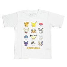 パーフェクト・ワールド・トーキョー(Perfect World Tokyo)のポケットモンスター Tシャツ(130cm) でんきタイプ ホワイト キッズ ポケモン アパレル