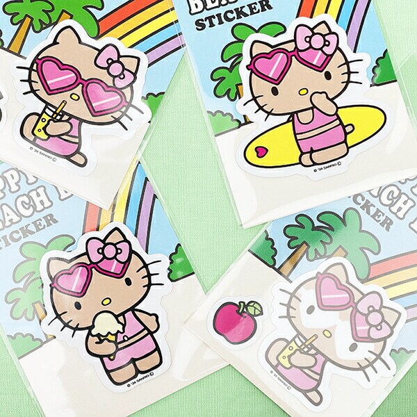 レア♡サンリオ♡キティ 日焼けサーフィン レターパッド 2002年 レア♡サンリオ♡キティ 日焼けサーフィン レターパッド 2002年