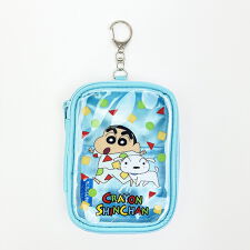 パーフェクト・ワールド・トーキョー(Perfect World Tokyo)のクレヨンしんちゃん パジャマ コレクションポーチ ブルー  アクスタケース