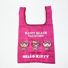 パーフェクト・ワールド・トーキョー(Perfect World Tokyo)のサンリオ ハローキティ 日焼け キティ エコバッグ(M) ピンク Sanrio