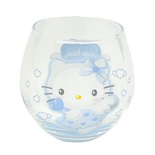 パーフェクト・ワールド・トーキョー(Perfect World Tokyo)のサンリオ ハローキティ まんまるグラス(ブルー) エンジェルキティ コップ  Sanrio