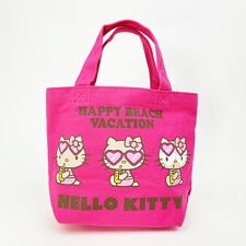 パーフェクト・ワールド・トーキョー(Perfect World Tokyo)のサンリオ ハローキティ 日焼け キティ ミニランチバッグ ピンク Sanrio