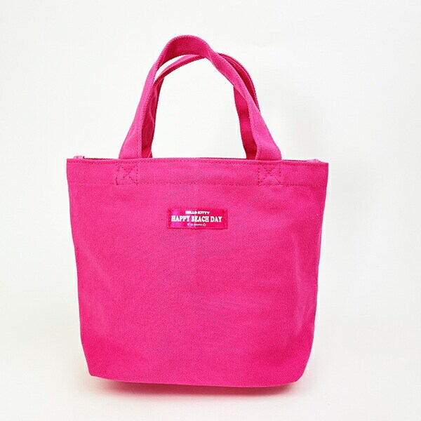 サンリオ ハローキティ 日焼け キティ ミニランチバッグ ピンク