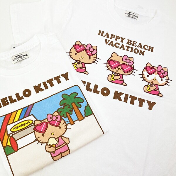 超激レア サンリオ 未使用 日焼けキティ Tシャツ ショッパー