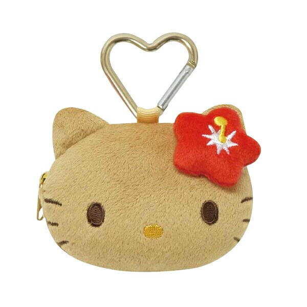 Hello Kitty　ハローキティ　サンリオ　ハイビスカス　平成レトロ　レア★ サンリオ ハローキティ 日焼けシリーズ 小銭入れ ハイビスカス
