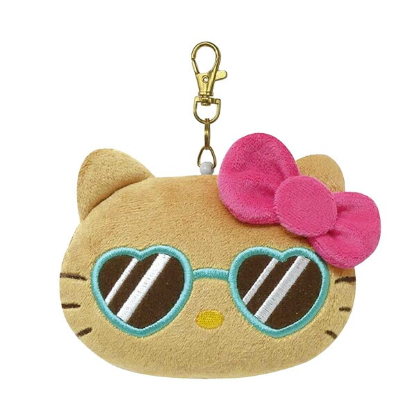 サンリオ ハローキティ 日焼けシリーズ 小銭入れ ハイビスカス