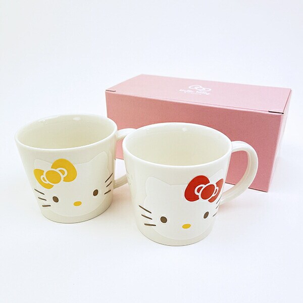 ハローキティ - キティちゃん ペア マグカップ ハローキティ サンリオ Sanrio コップ ハローキティ - キティちゃん ペア マグカップ ハローキティ