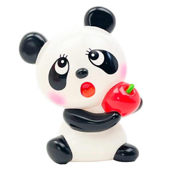 内藤ルネ ルネパンダ ちょきんばこ 赤りんご 貯金箱 | パーフェクト