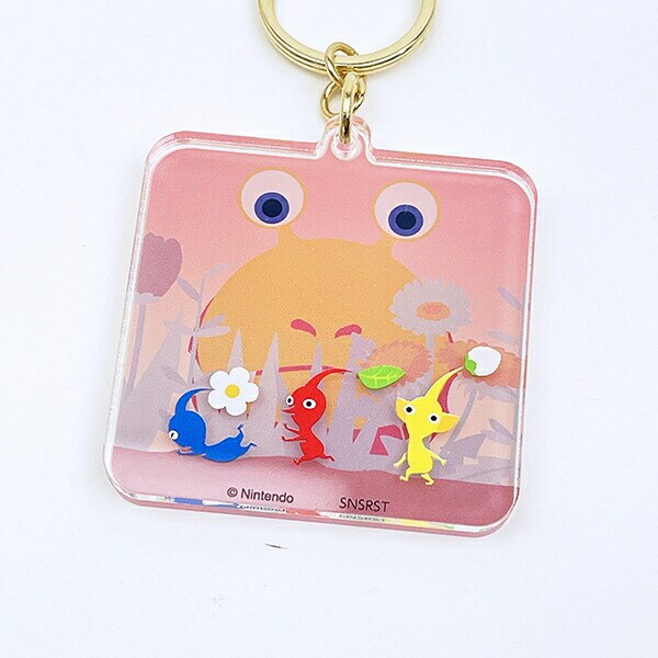 ピクミン レイヤーアクリルキーホルダー ゆうぐれ