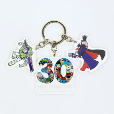 パーフェクト・ワールド・トーキョー(Perfect World Tokyo)のディズニー トイストーリー 30th バズ＆ザーグ 3連アクリルキーホルダー  Disney